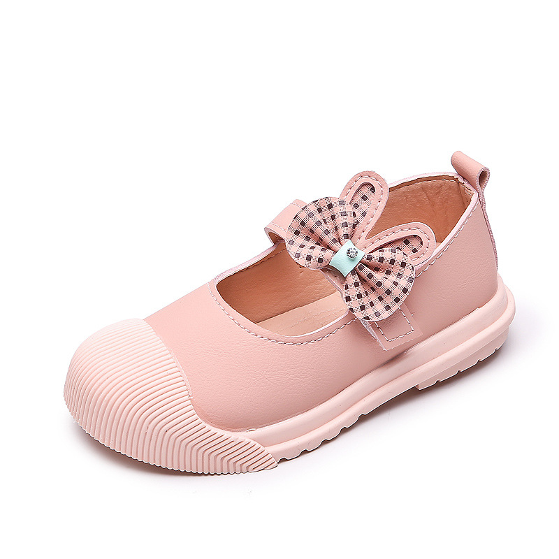 Children Princess Girl Cute Kowknot Student Casual Shoes