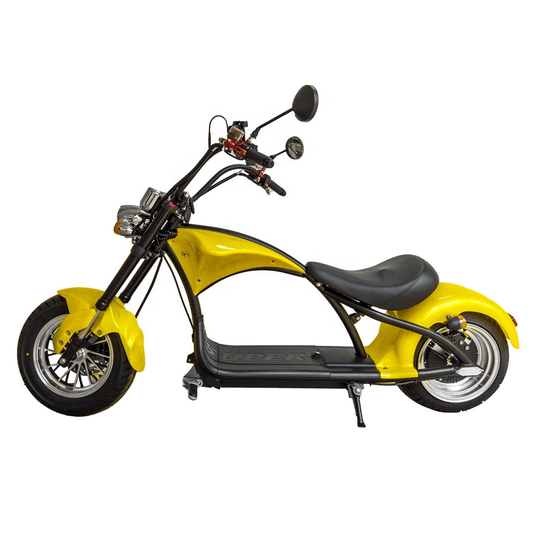 YICHEN Motocicleta Europe Warehouse Citycoco EEC Street Legal 60km/h Fast Motorcycle Cruiser Big Wheels Scooters Electric