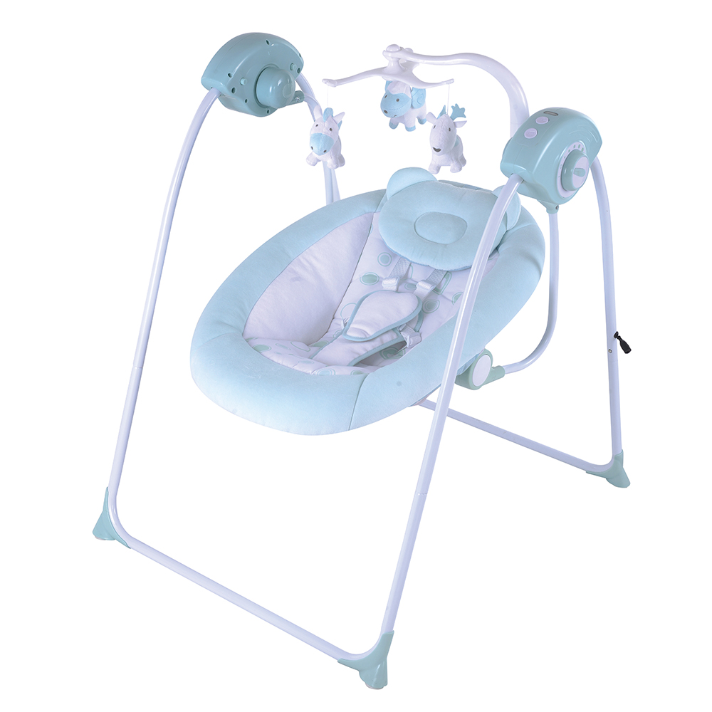 Smart Electric Baby Swing Cribs New Born Baby Bed For Sleep With Music