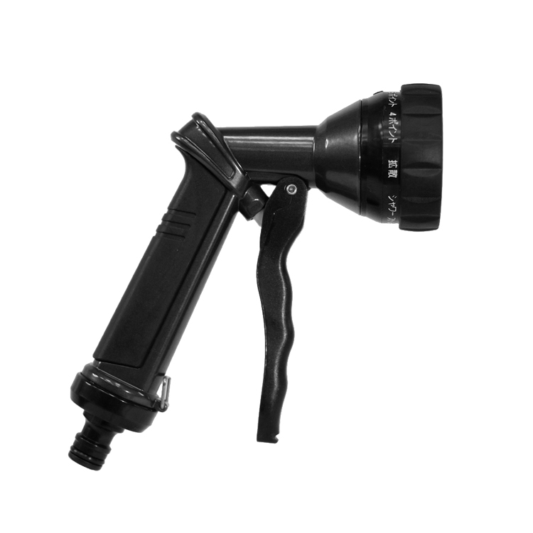 Garden Hose Nozzles Variable Flow Controls , Zinc Sprayer Gun Adjustable Hand Nozzle Spray Trigger