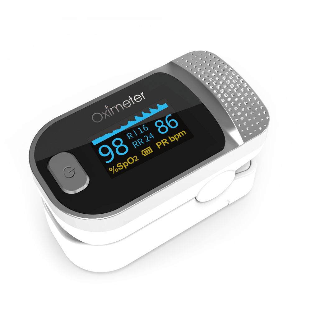 finger clip oximetre with the best fingertip pulse oximetro with two-color OLED screen fingertip oximetre