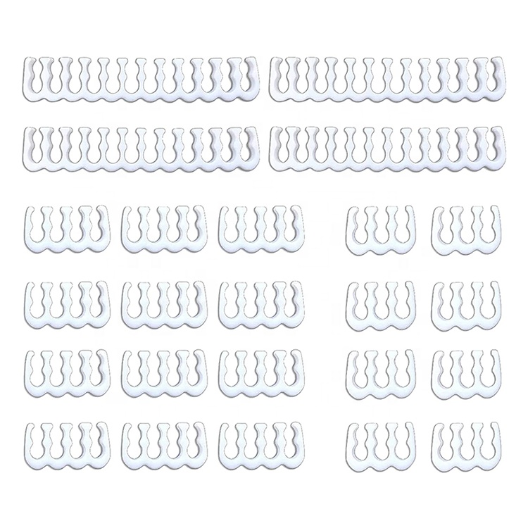 Гребень для кабеля, 24 шт./комплект, 6 контактов, 4 + 4 контакта