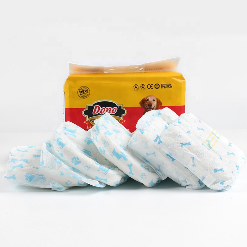Dono disposable pet diaper leak proof high absorption male dog diaper