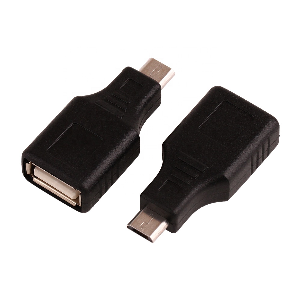 Переходник OTG с USB 2,0 «мама» на Micro USB 5 Pin «папа», до 480 Мбит/с