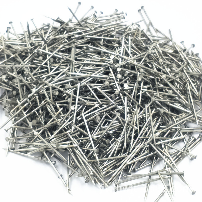Wholesale Office Supplies Nadel Custom Metal Eye Flat Head Pin For Jewelry Making Findings Accessories