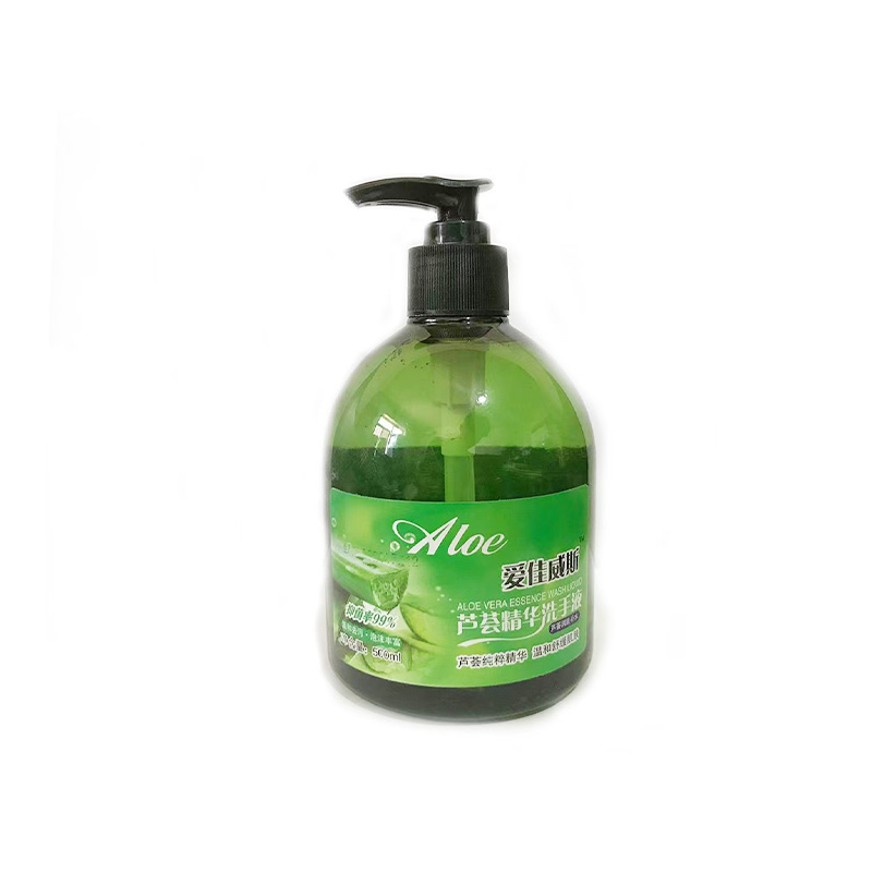 2021 new design 500g natural organic liquid aloe hand soap moisturizing
