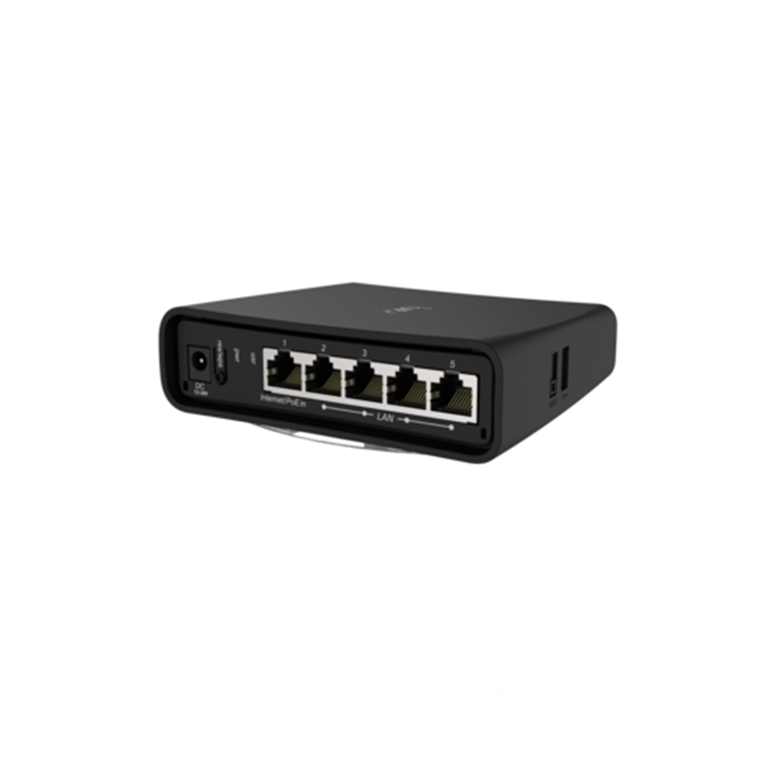 Двухдиапазонный Wi-параллельные 2,4/Wi-Fi 5 ГГц точка доступа MikroTik Wi-Fi AP RBD52G-5HacD2HnD-TC с 5 портами Gigabit Ethernet, USB для 3G/4G
