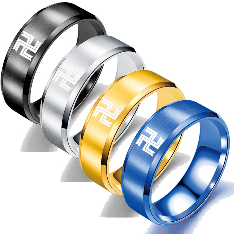 Tokyo 2021 anime cosplay jewelry tokyo revengers ring Ryuguji Ken two-dimensional anime titanium ring Sano Manjiro