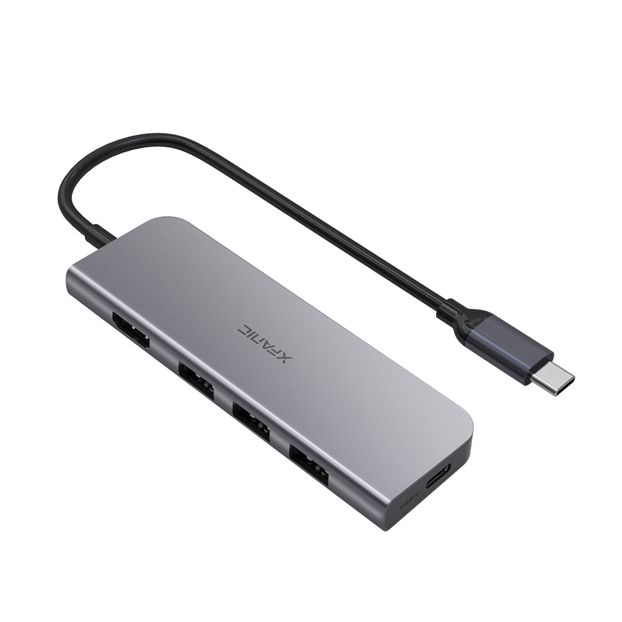 Высокое качество кабель с разъемом USB типа C Адаптер Hub 4K 30 Гц C к HDMI USB 3,0 Aux3.5 конвертер док-станция 5 в 1 Тип C концентратор USB