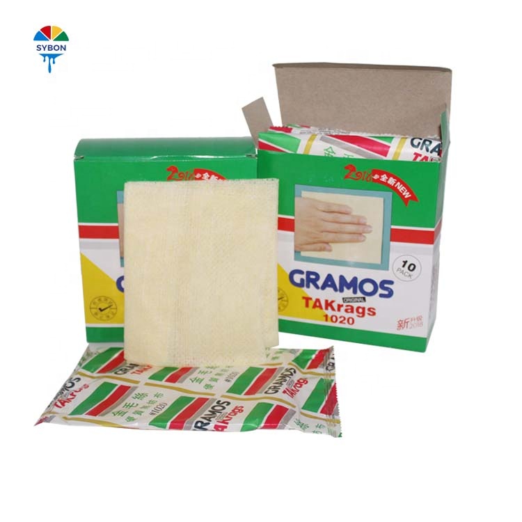 Good viscosity tack cloth manufacturers use for car repairing strong cleaning power tack cloth for paint