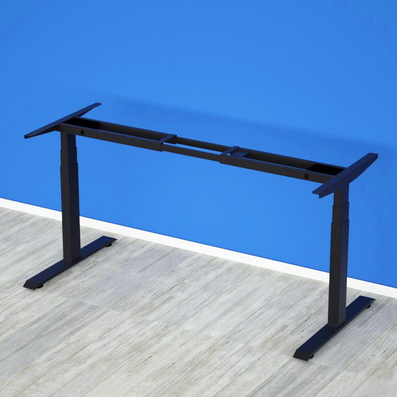 Study sit stand table new design telescopic training table certified study electric adjustable desk
