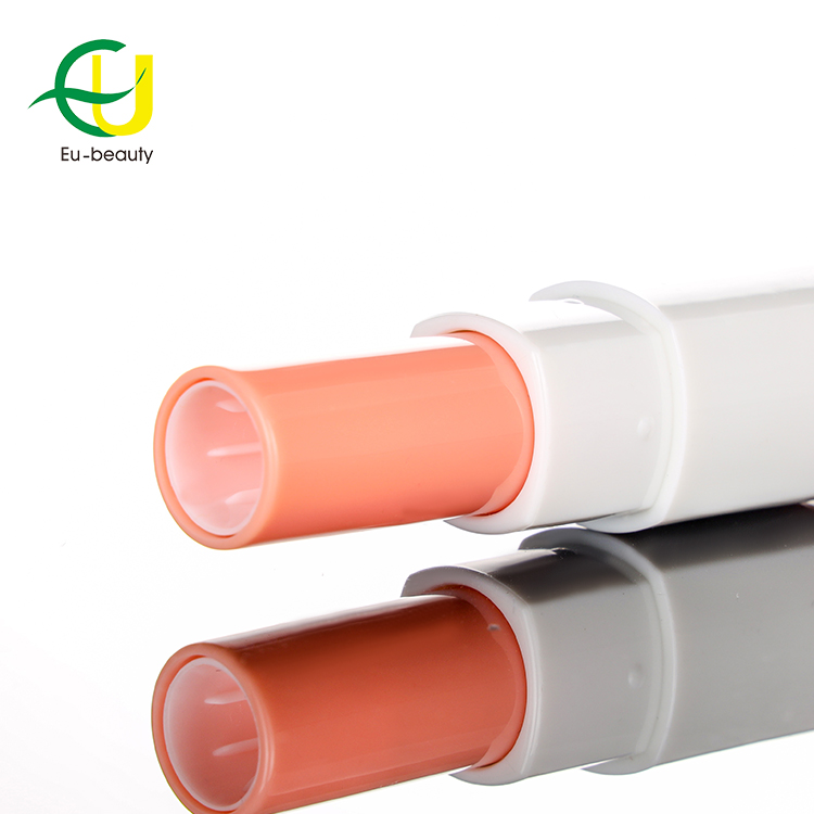 Hot Style Cream Pink 3g Empty 3ml Abs Cosmetic Lip Balm Case Tubes Lipstick Tube