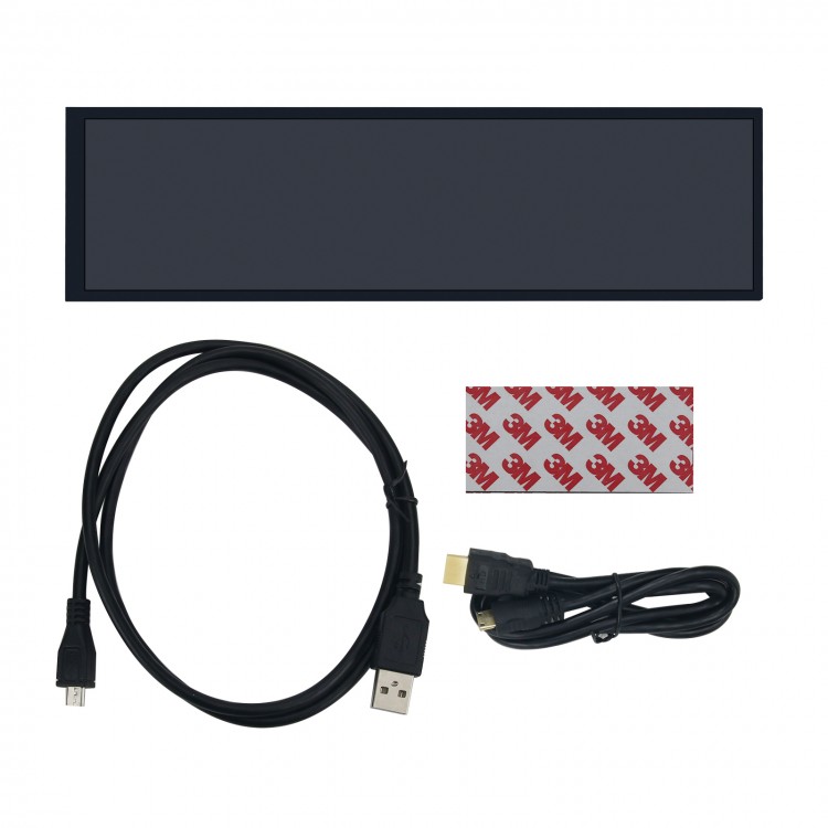 DAQ-01 8,8 "1920x480 AIDA64 дисплей AIDA64 экран монитор для PC аппаратные средства контроля температуры «сделай сам»