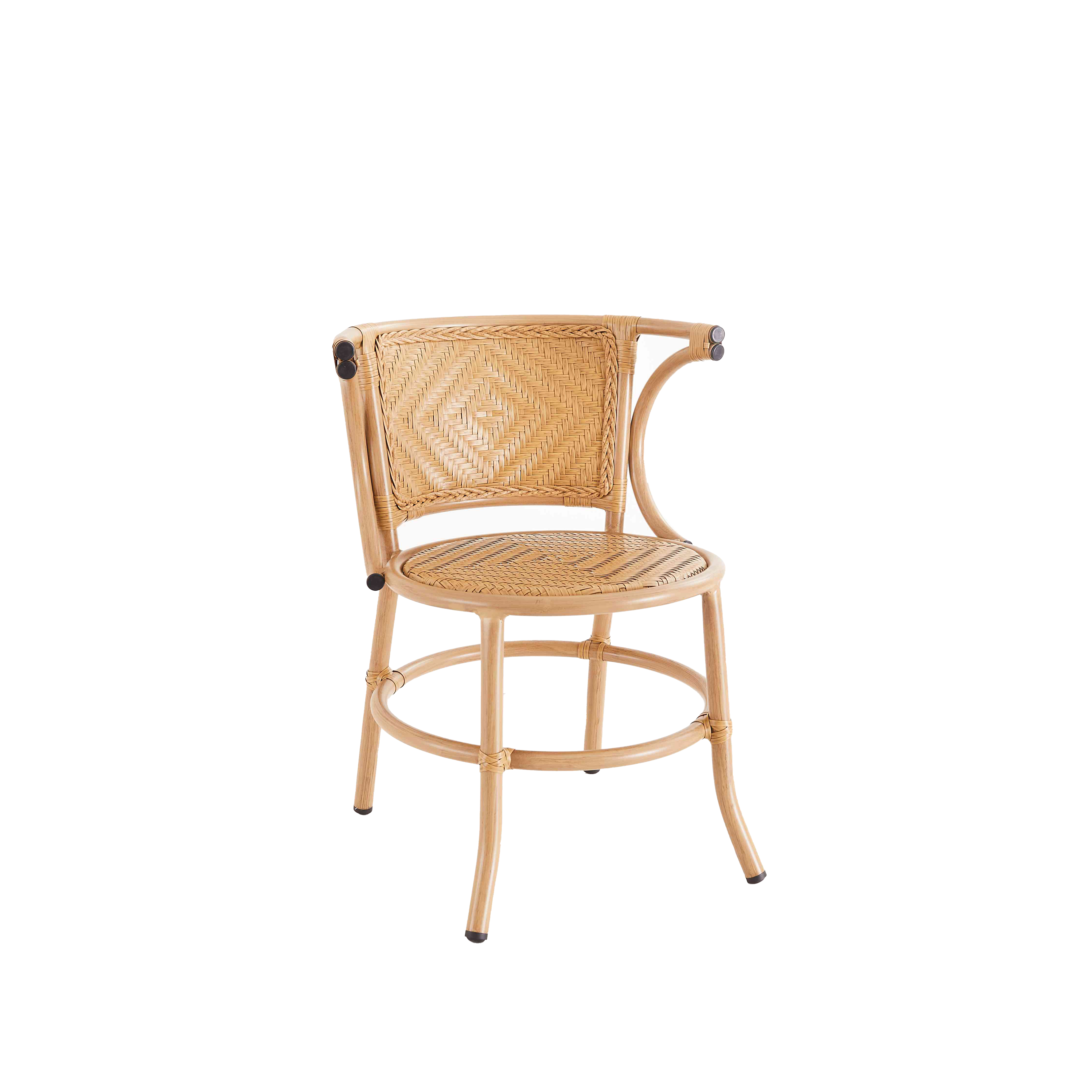2021 Hot Models Factory Direct Supply Aluminum alloy frame Rattan Outdoor furniture chair