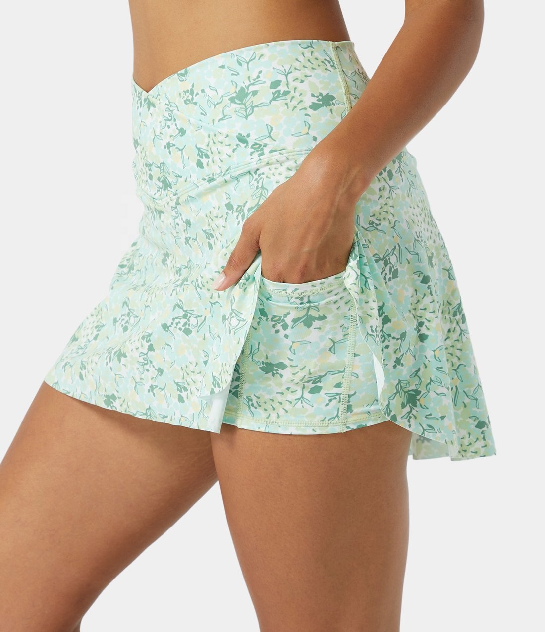 factory price sportswear custom logo outdoor leisure casual gym fitness golf tennis skirts pocket elastic sexy girl skirts