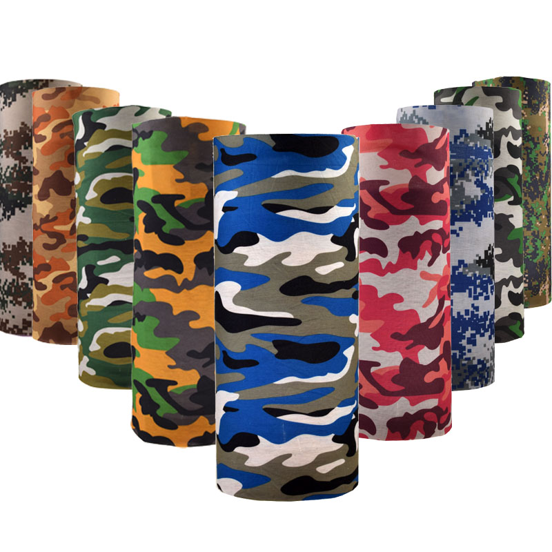 Camoufl Ветрозащитная маска для лица, шарфы для шеи, обертывания, головные уборы, для альпинизма, туризма, рыбалки, велоспорта, камуфляжная бандана