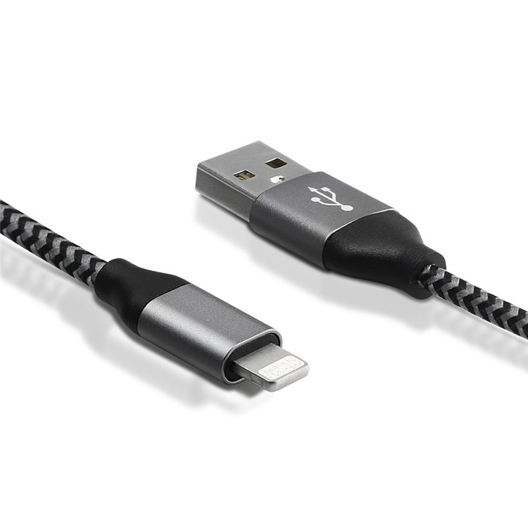 Factory price wholesale braided usb cable charger for iphone
