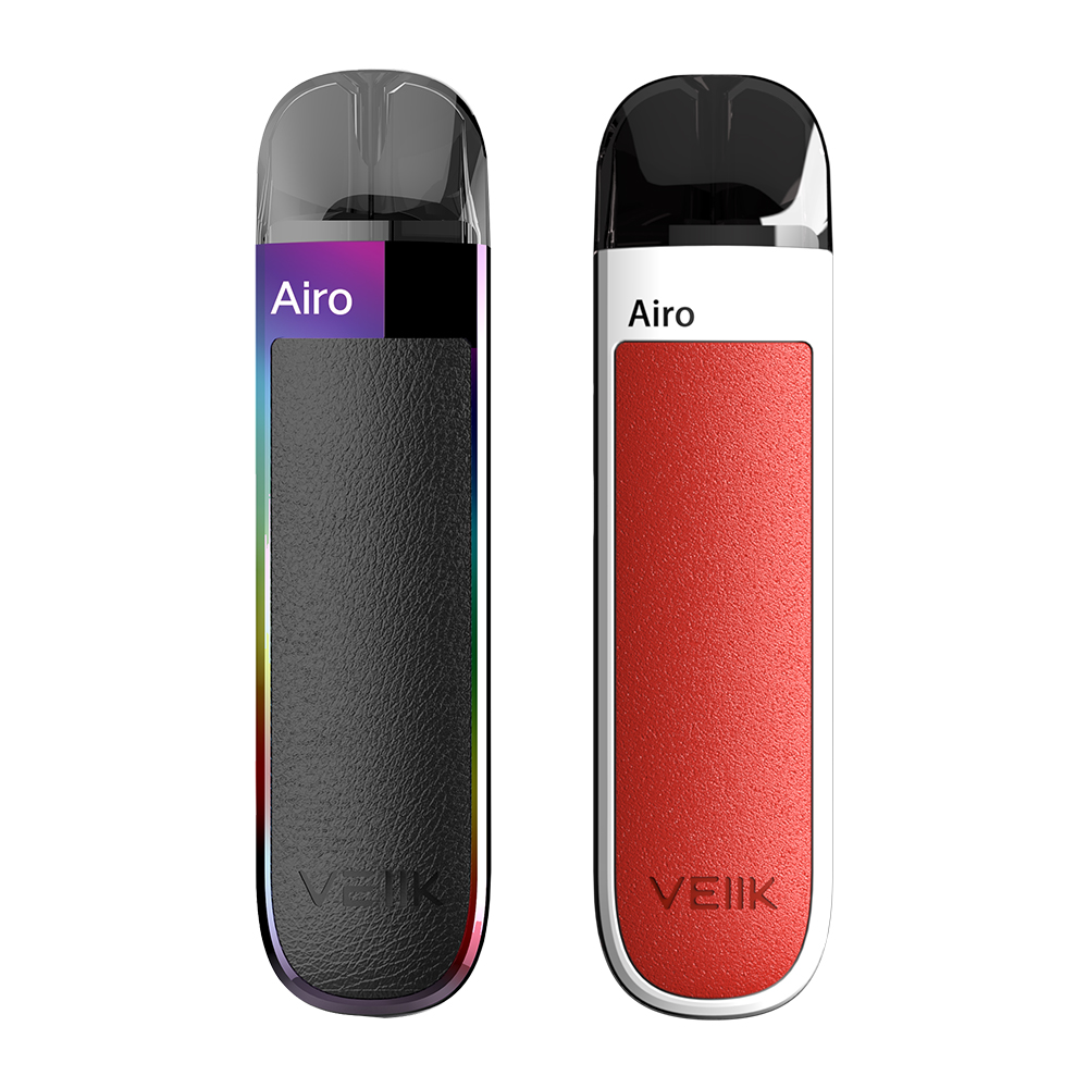 2021 Middle East wholesale electronic cigarette 500mAh VEIIK Airo pod vape kit automatic refillable rechargeable pod e cigarette