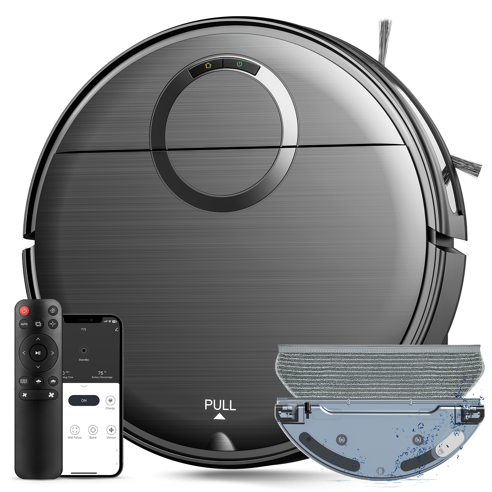 Intelligent Robotic Floor Sweeper Vacuum Cleaner Robot Mop Automatic Smart Cleaning Robot Vacuum Cleaner