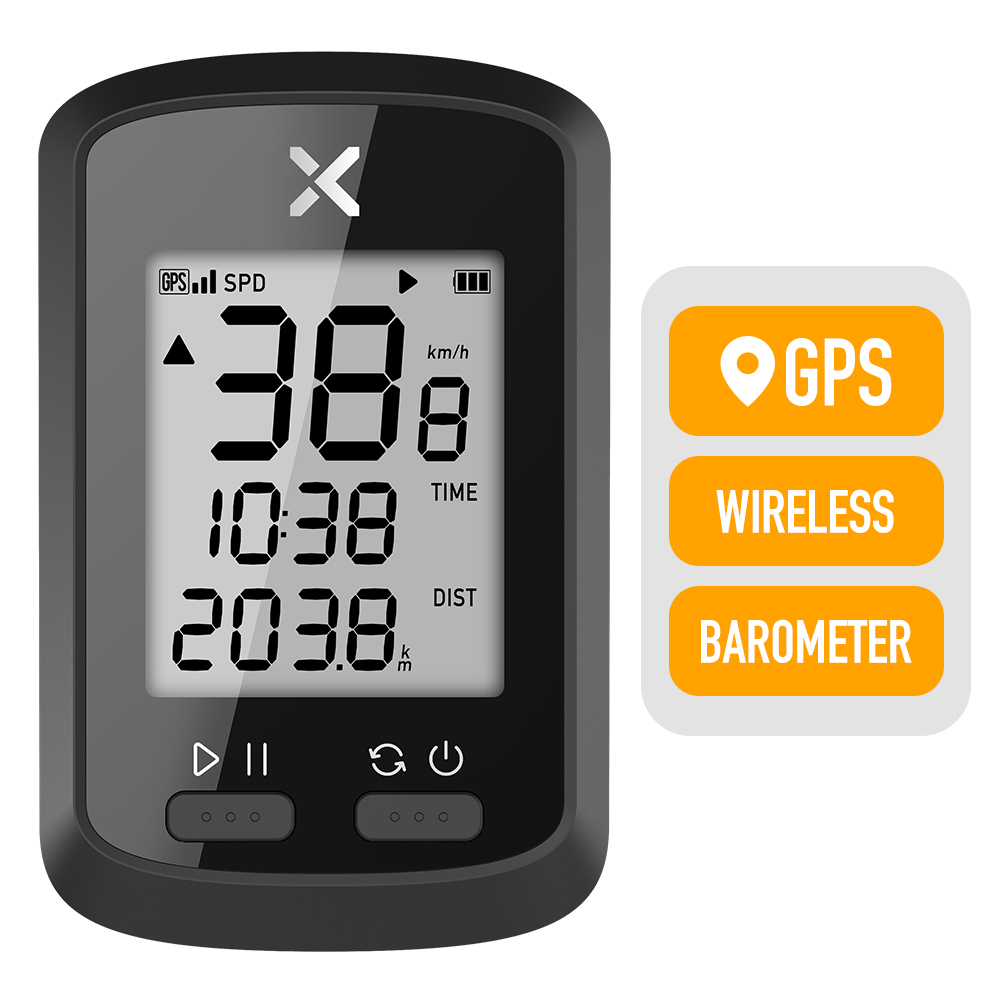 Компьютер велосипедный XOSS G GPS Водонепроницаемый IPX7 BLE, беспроводной компьютер для езды на велосипеде с подсветкой и спидометром для горных велосипедов
