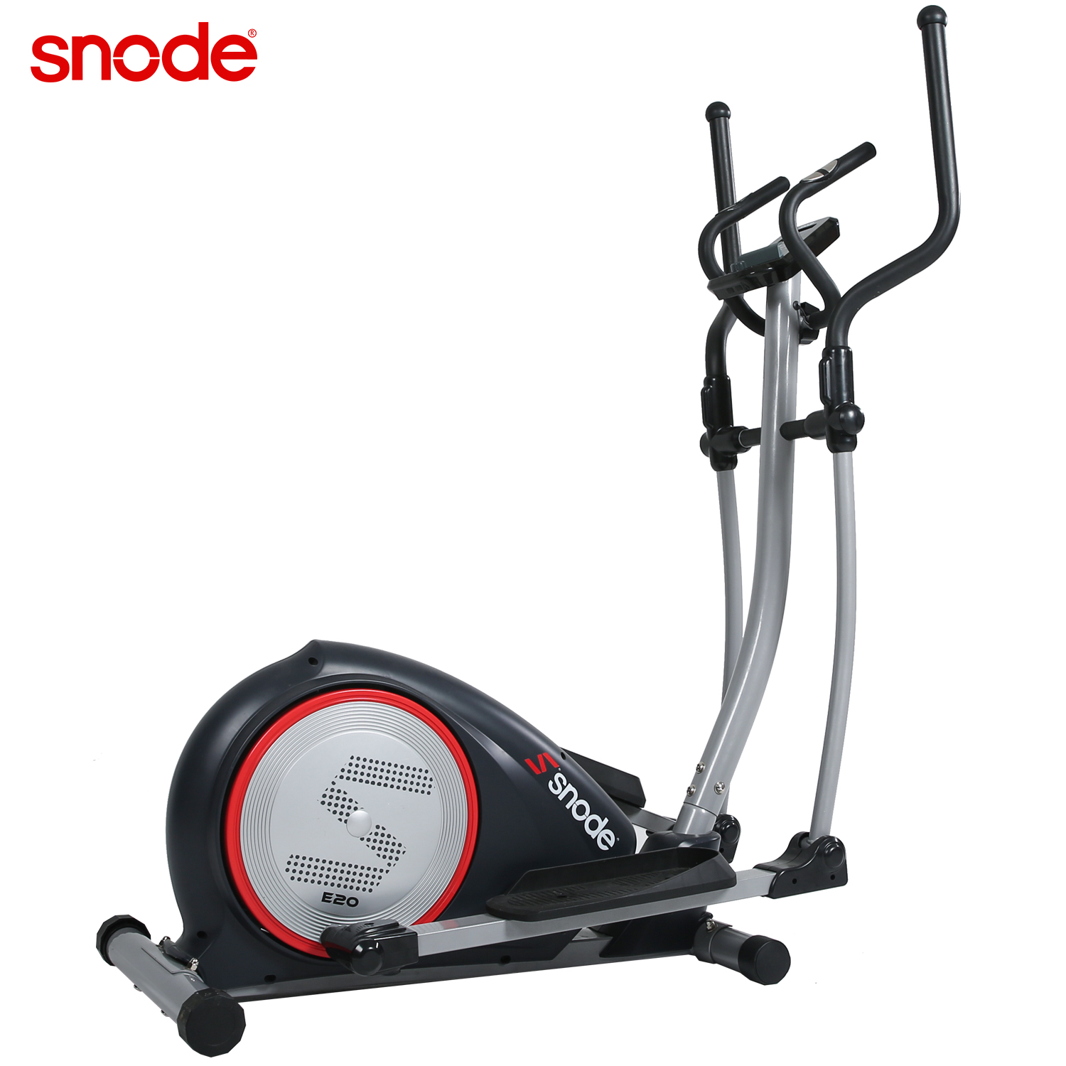 SNODE Commercial Elliptical Cross Trainer Magnetic Black Print Gym Silk Body Logo Building Pcs Color Accept Weight Origin Type
