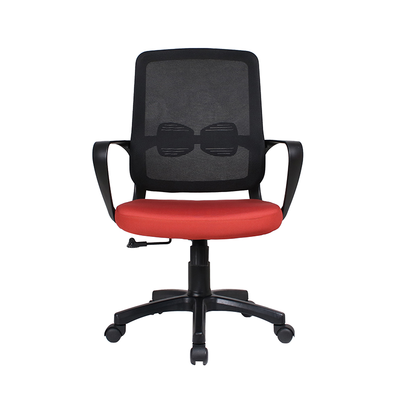 Hot Sale on Line Swivel Chair Price Black Mid-back Mesh Office Chair Computer Desk Chair