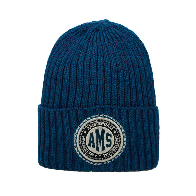 2021 new design winter hat with logo Warm knitted acrylic winter beanie hat for adults