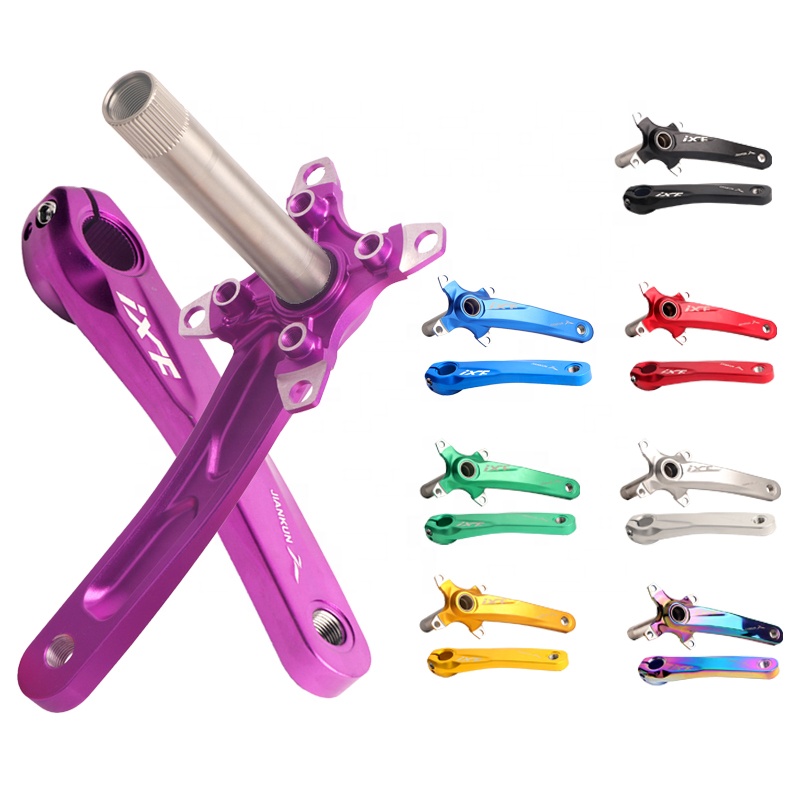 2021 new authentic IXF JIANKUN mountain bike crank 170mm BCD 104 MTB hollowtech Crankset