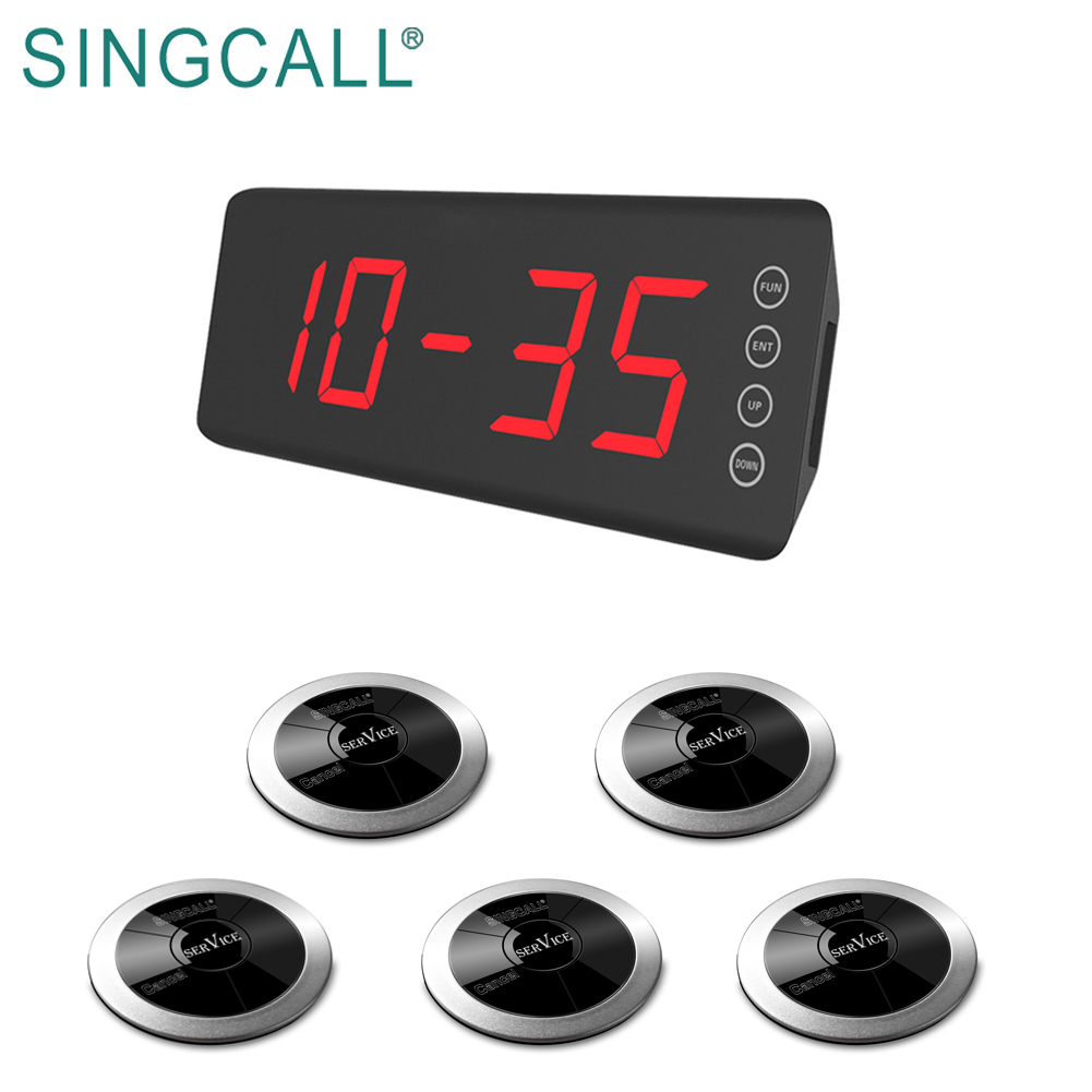 Система вызова официанта от SINGCALL Table