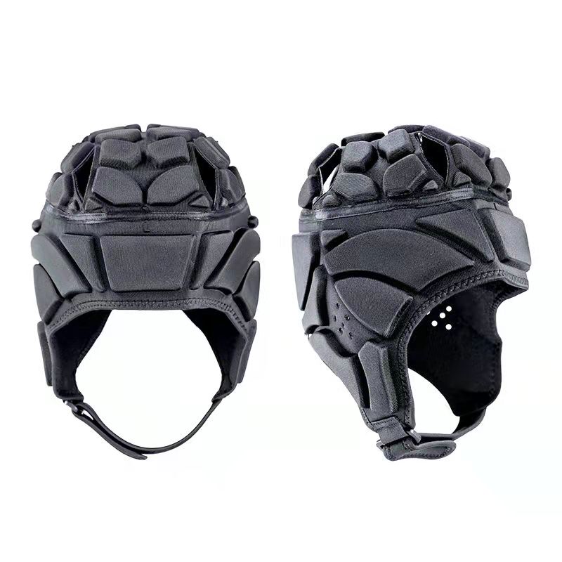 Factory Football Padded Soft Shell Protective Headgear EVA Foam Helmet football helmet personal protective helmet