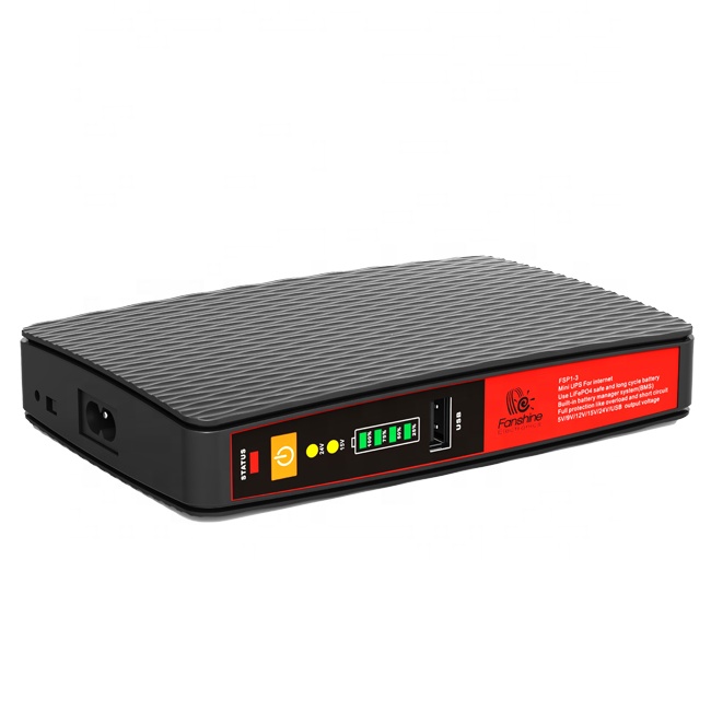 Fanshine новейший 5V 9V 12V Mini DC UPS для модема Nano Station камеры маршрутизатора UPS