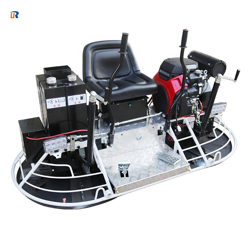 600kgs concrete ride on power trowel 5-bladed hydraulic ride-on 46 inches