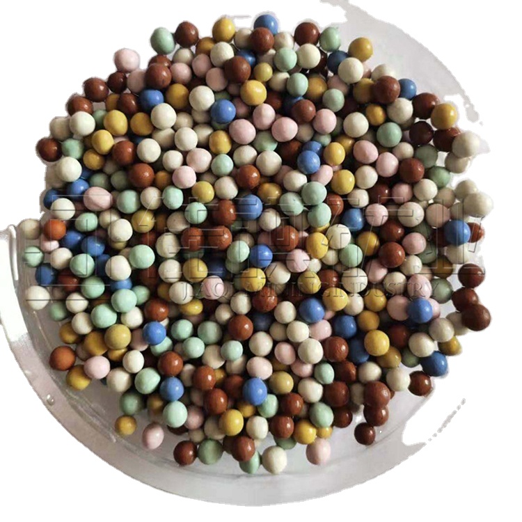 Blue Ceramic ball Particle for hydroponic plants color gravel