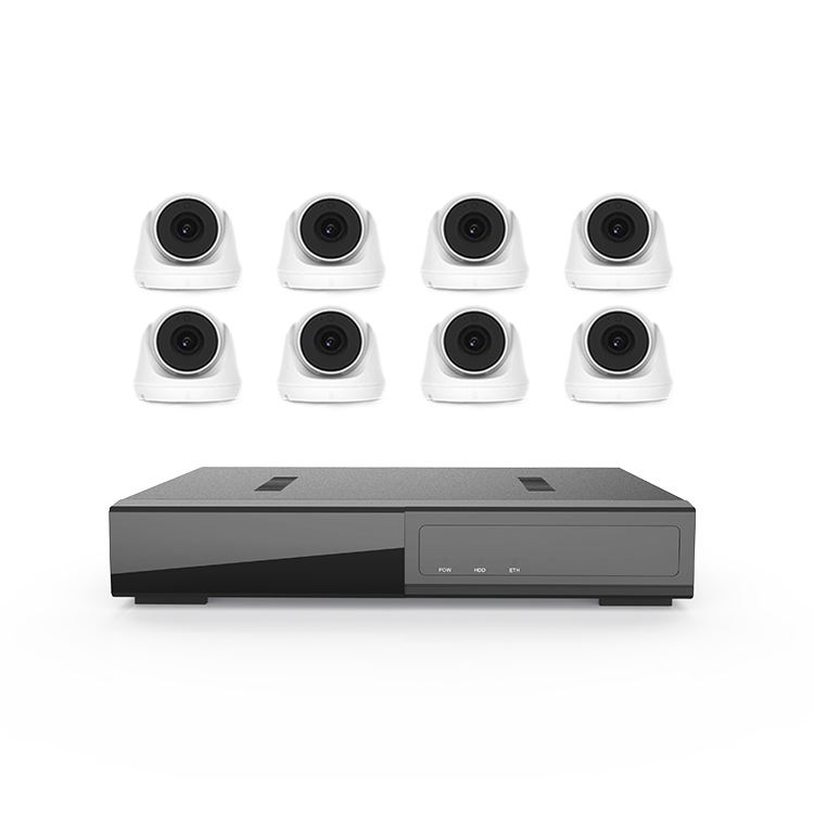 House Surveillance Smart CCTV System Camera Kit 2 High Quality Ethernet DVR 1080P With Full Set CP Best Quality System