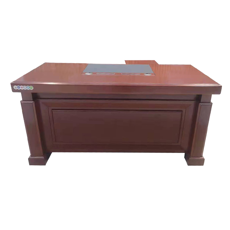 Classical design I-shape CEO Executive solid wooden office desk executive luxury desks