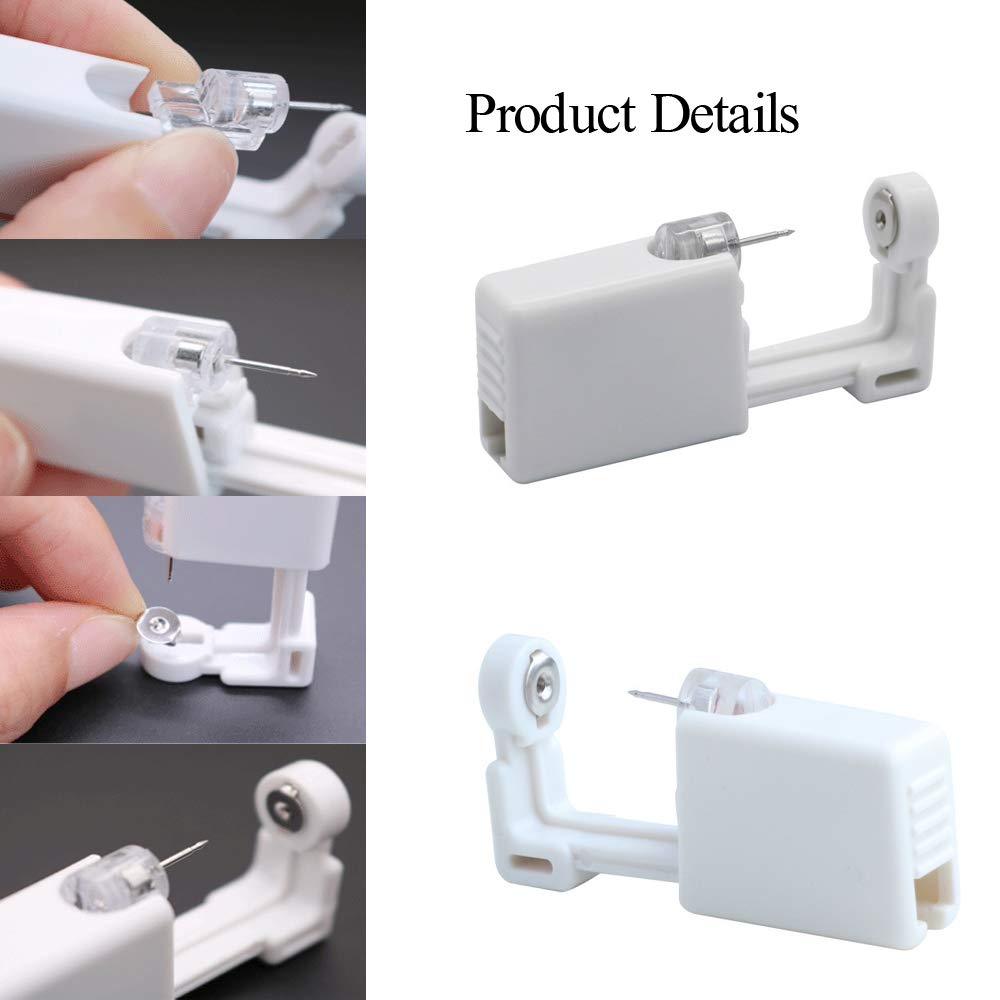 professional mini hoop medical self clip on cartilage earrings studs non pierced big for earring gun jewelry