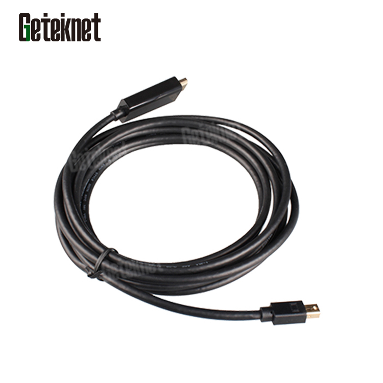 Шнур Displayport, кабель DP1.4, мини DP штекер-HDMI штекер, 4k * 2k @ 60 Гц, цифровой мини-шнур порта дисплея для ПК, ноутбука, ТВ-монитора