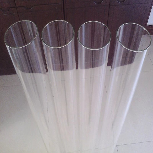 High quality best price Stocked Clear Borosilicate glass tube