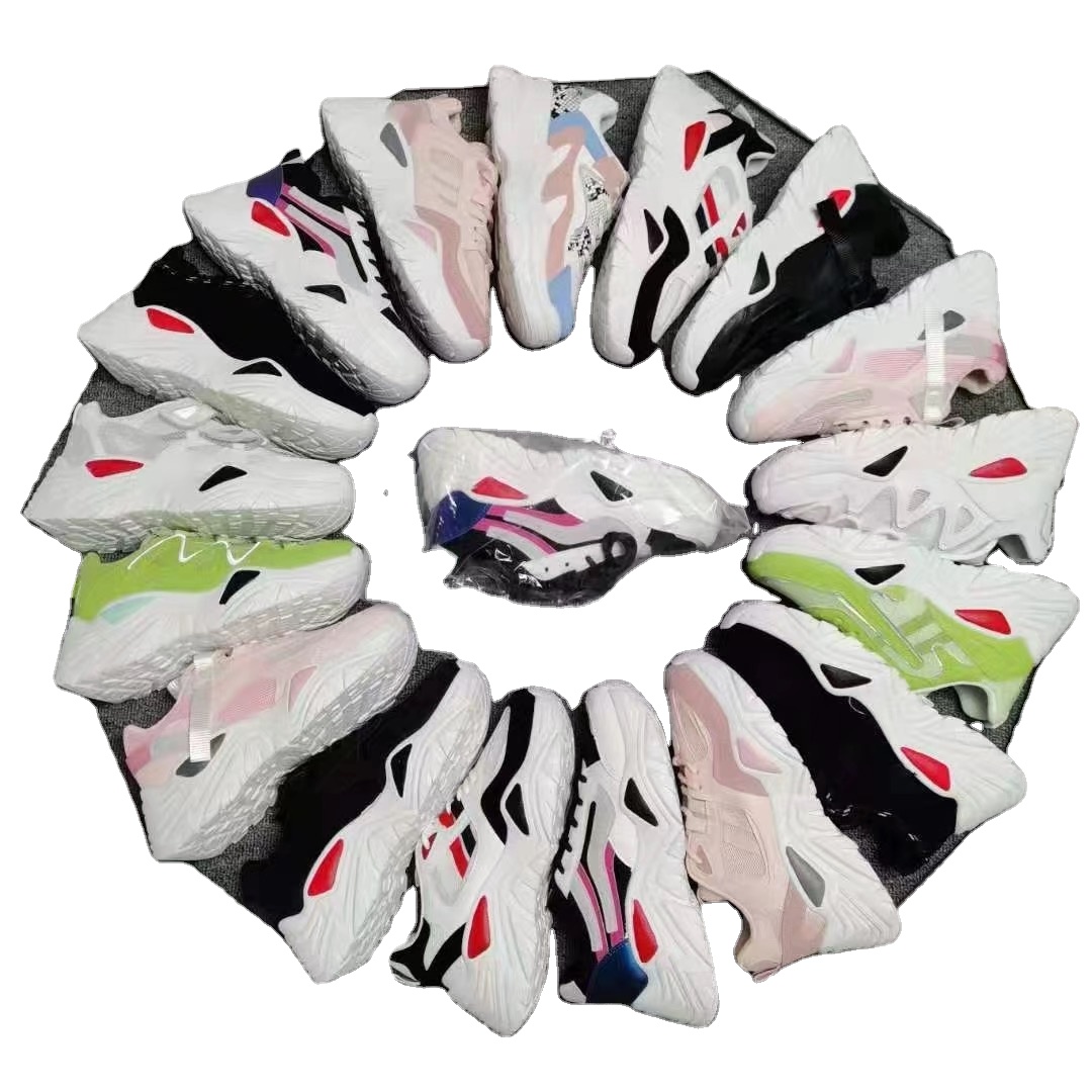 2021 Bulk Wholesale women stock sneakers sports casual platform comfortable mesh shoes cheap price