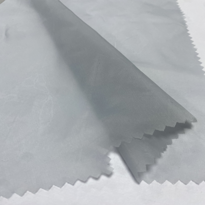 7D nylon fabric ultra light transparent 18 GSM outdoor super light weight outdoor products fabric density 510T 100%nylon fabric