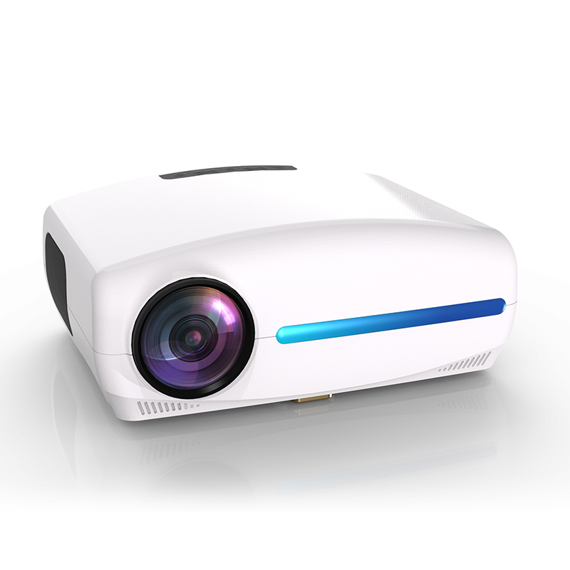 Вывешивать S4 проектор дешевый 1920x1080 Full HD 1080P Мини Портативный LCD LED андроид проектор для дома и школы