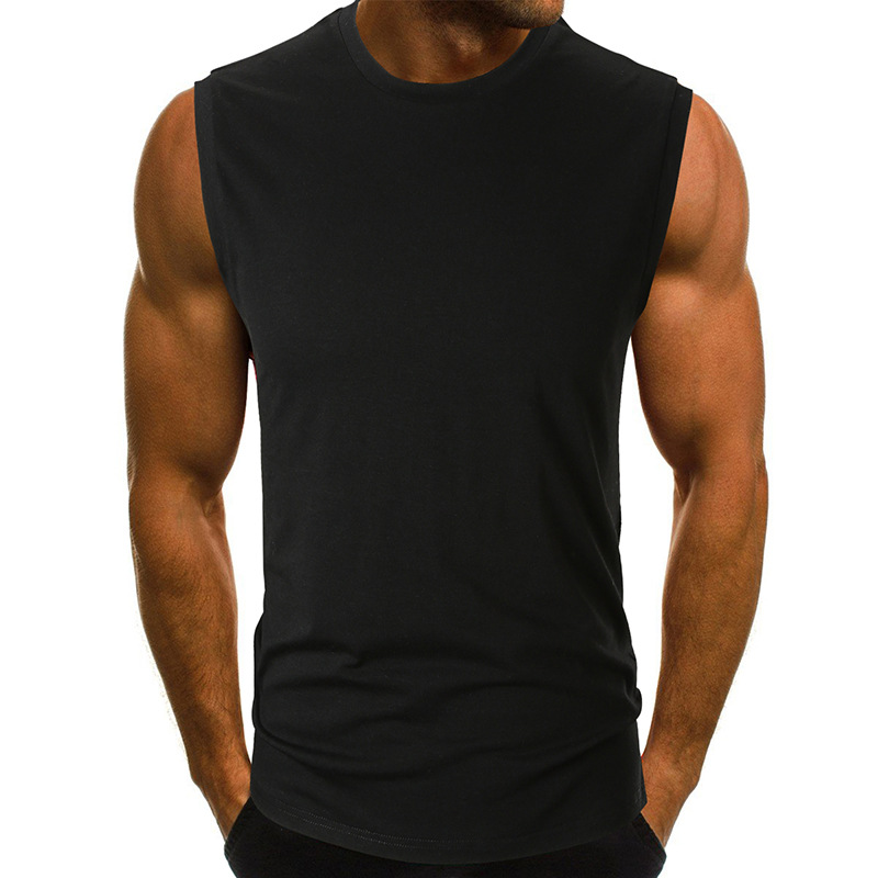 OEM Gym wear Bodybuilding Men Gym Fitness polyester Tank Top