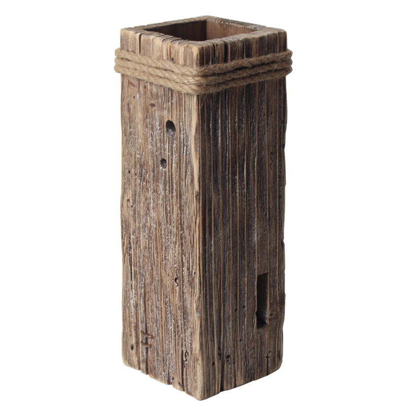 YBOX Handmade Umbrella Stand Holder Wooden Umbrella storage