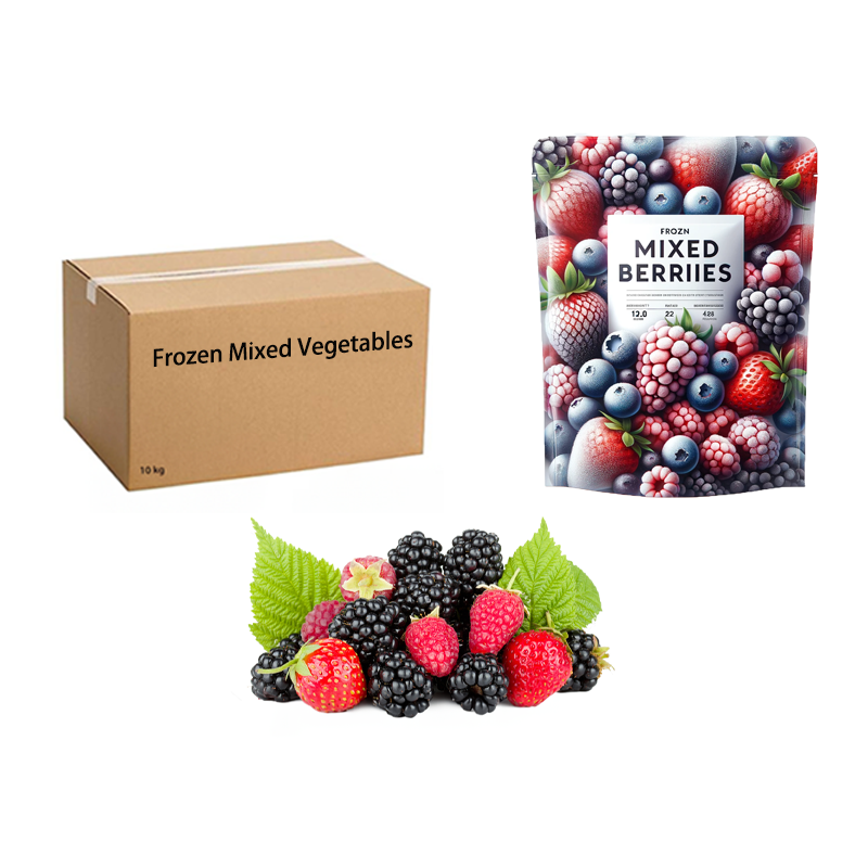 IQF mixed berry raspberry /strawberry /blackberry /blueberry whole iqf mix berry frozen fruits Frozen whole berries