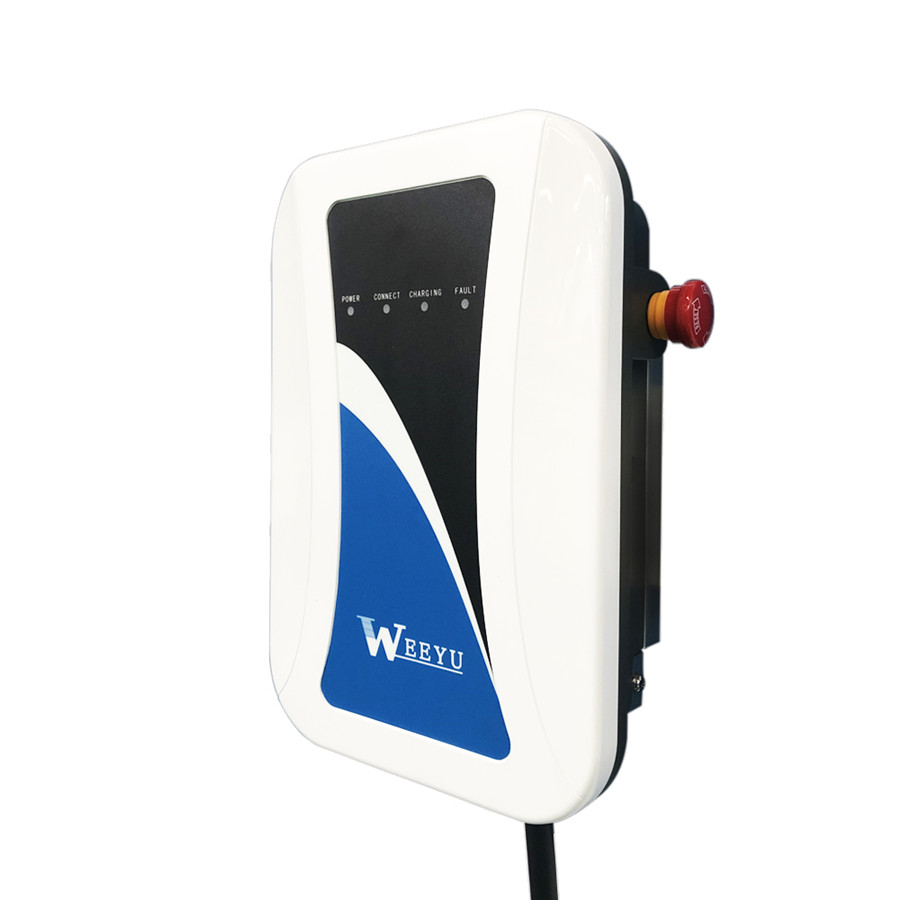 Зарядное устройство для электромобилей WWEYU 62196 кВт Wallbox Уровень 2, зарядная станция для электромобилей с IEC