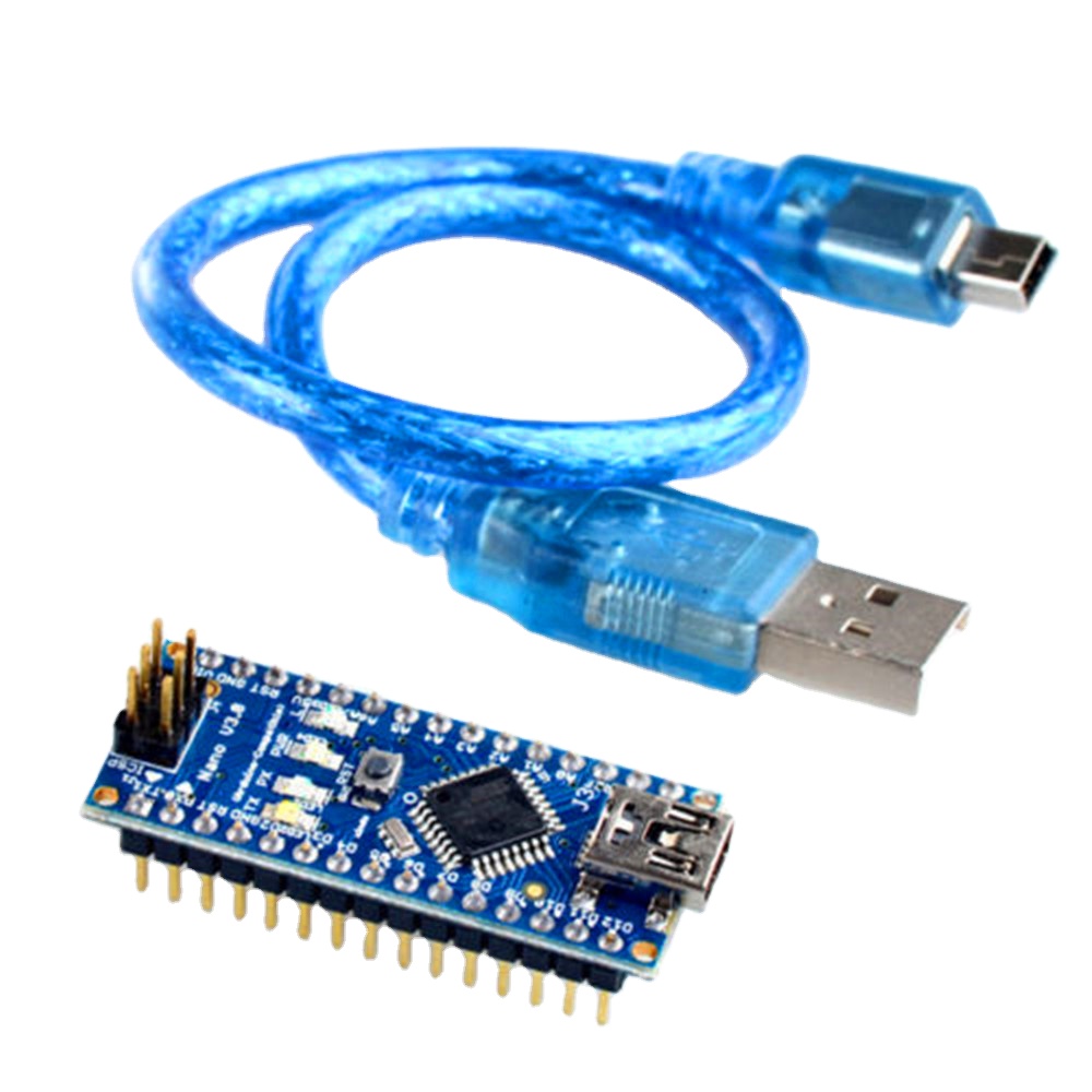 Заводская розетка Nano V3.0 FT232 чип ATmega328 Atmega328p 16M плата для Arduino Mini USB AU с USB кабелем