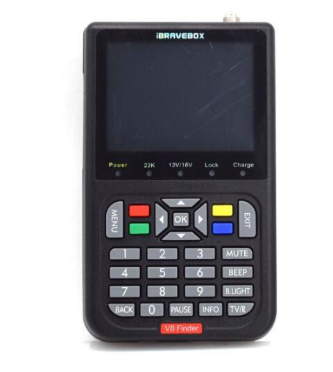Лучшая цена! EChipTEC Star Finder HD EChipTEC-iBRAVEBOX V8 Finder HD тестер сигнала 3,5 дюймовый экран
