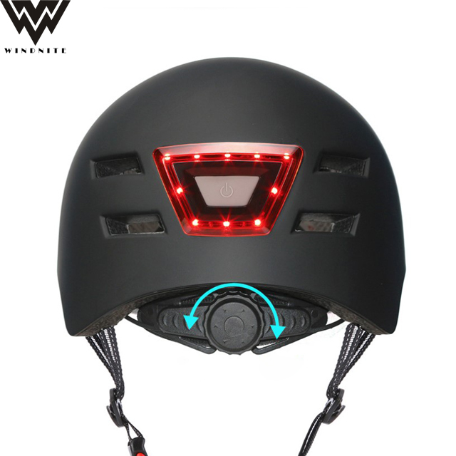Sport Scooter Segway Ebike Bike Bicycle Cycling Ultralight Breathable EPS Helmet LED Front Tail Warning Light for safety