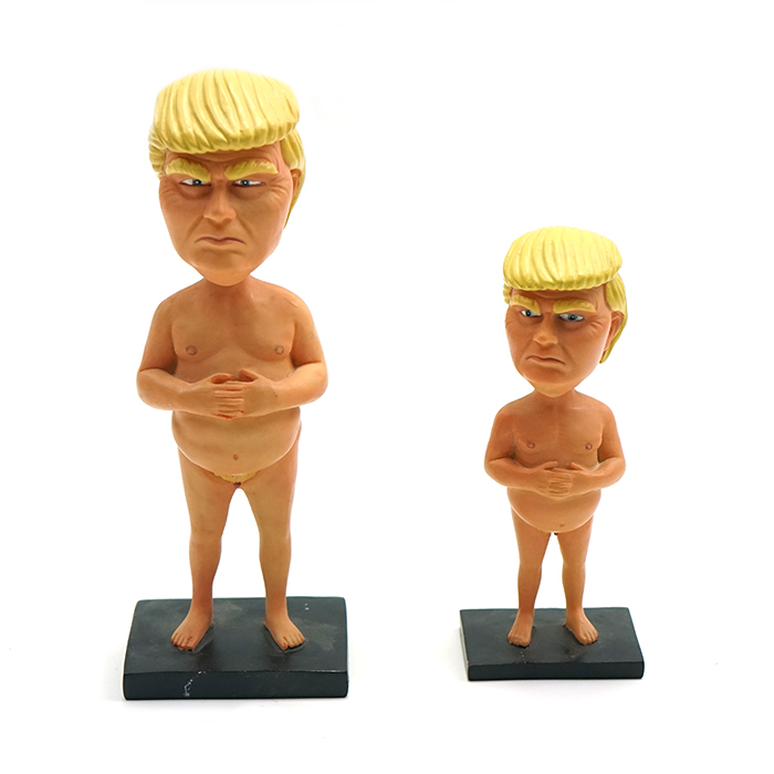 Смола Дональд Трамп качающейся головой