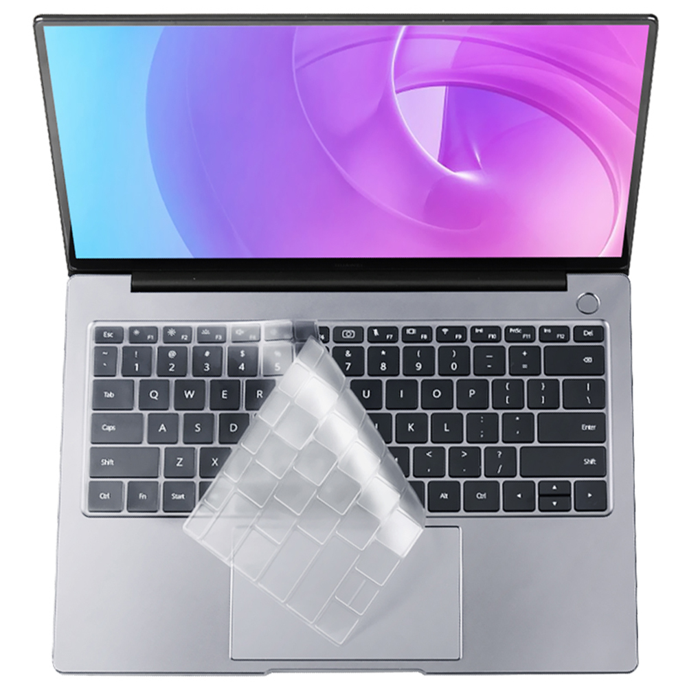 Wholesale ex-stock clear protective film for Apple Macbook air pro transparent silicone keyboard cover waterproof dustproof